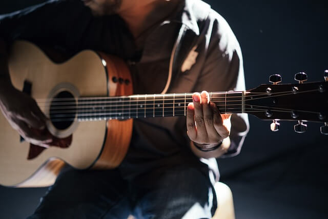 Guitar fretboard